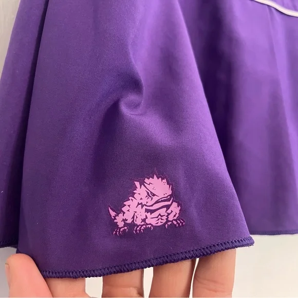 Nike Women's TCU Pleated Tennis Skirt - Picture 4 of 8